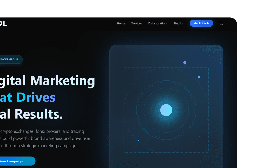 HODL Group Website